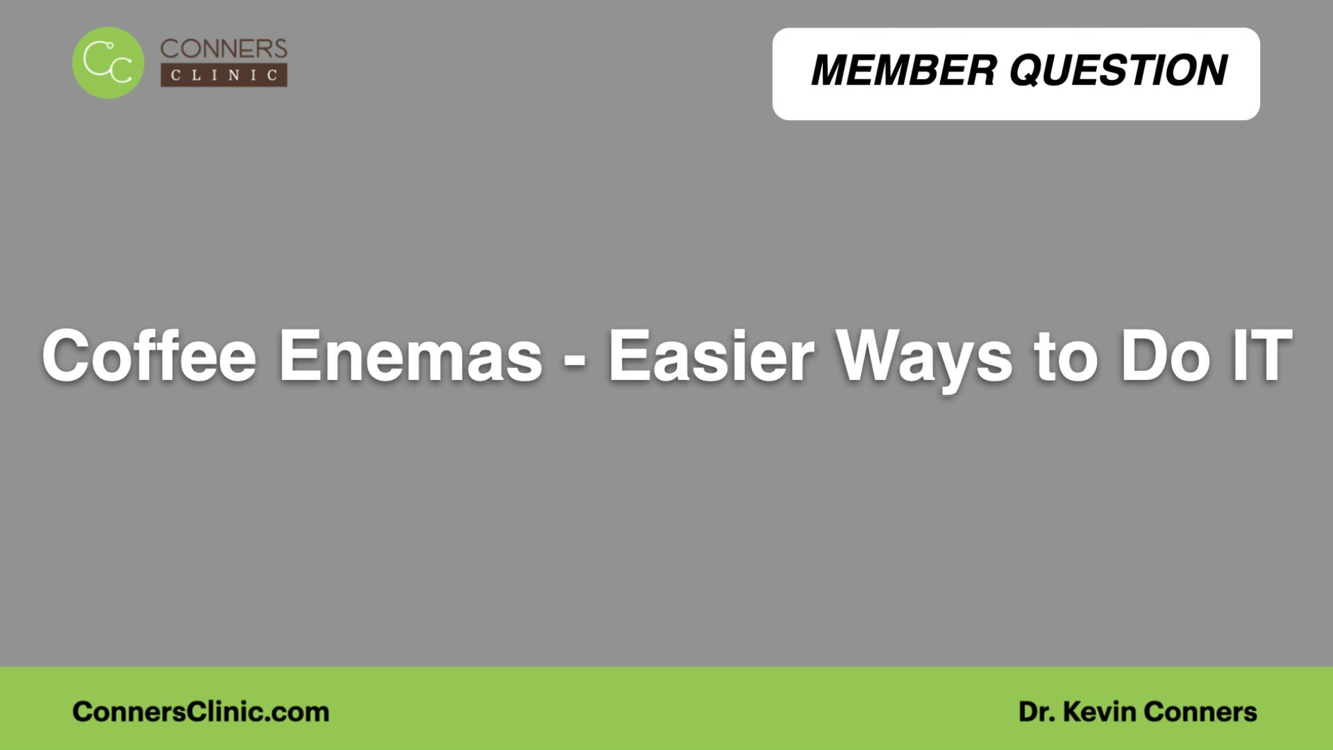 ⁣Coffee Enemas - Easier Ways to Do IT