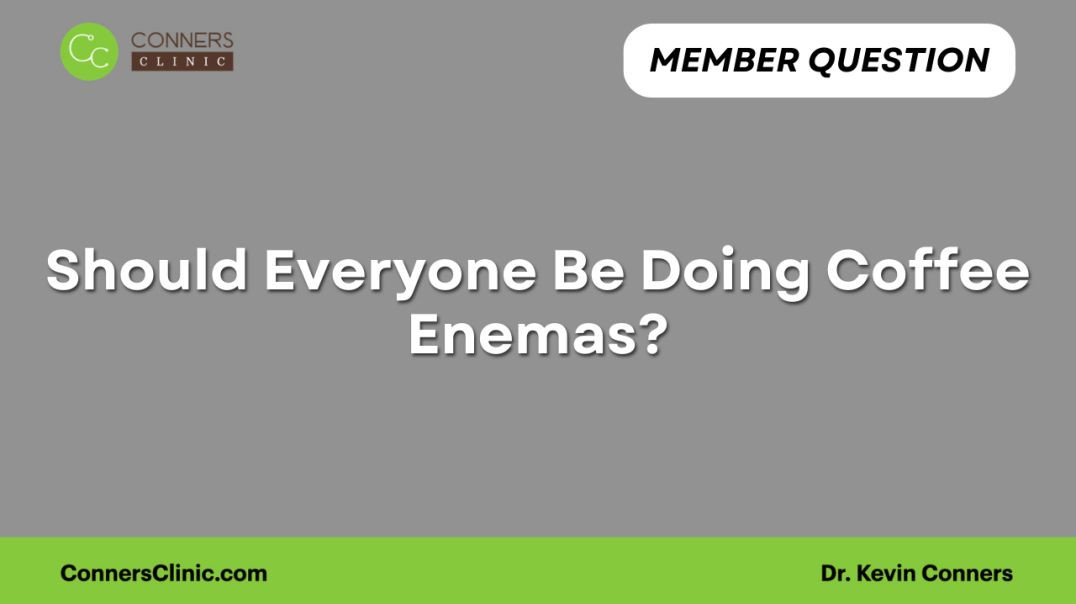 ⁣Should Everyone Be Doing Coffee Enemas?