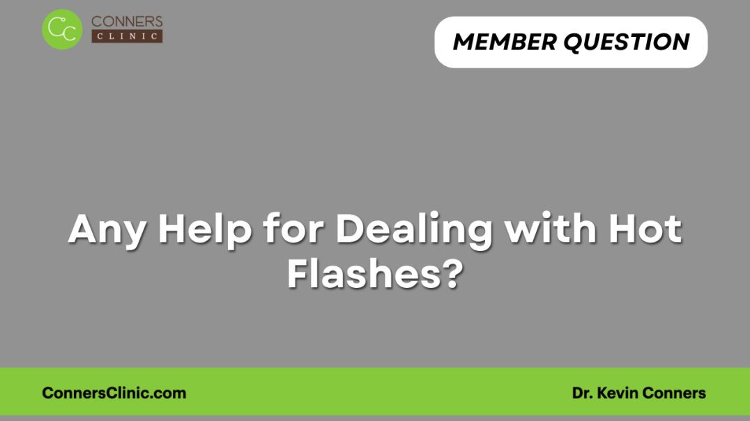 Dealing with Hot Flashes