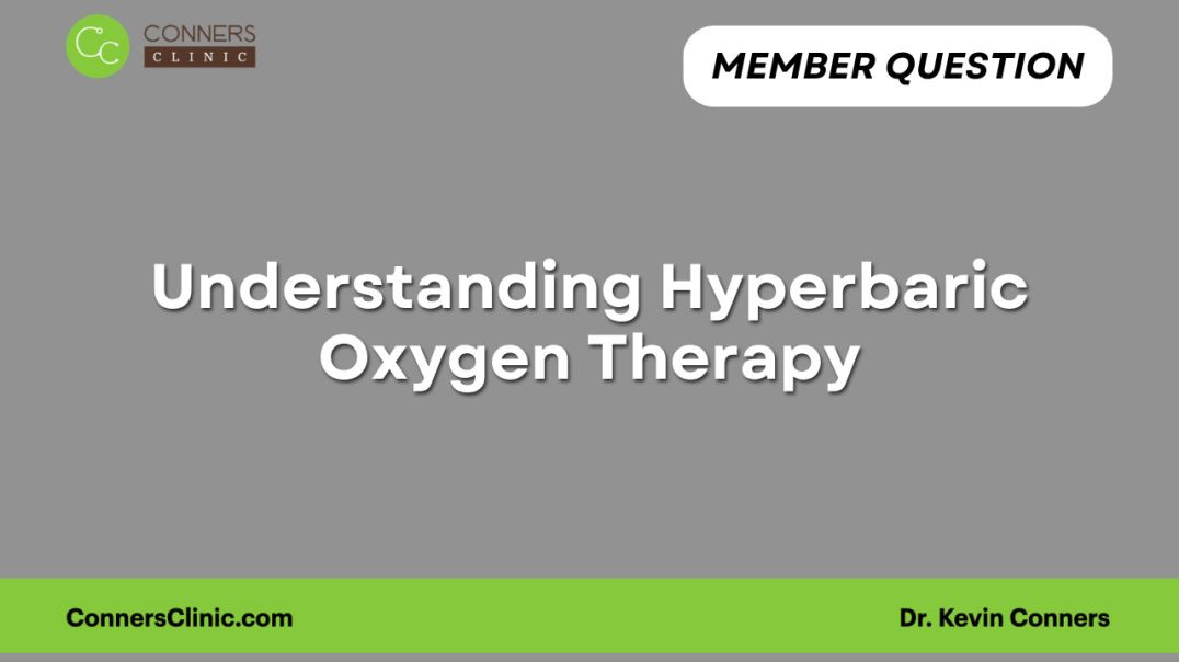 Understanding Hyperbaric Oxygen Therapy