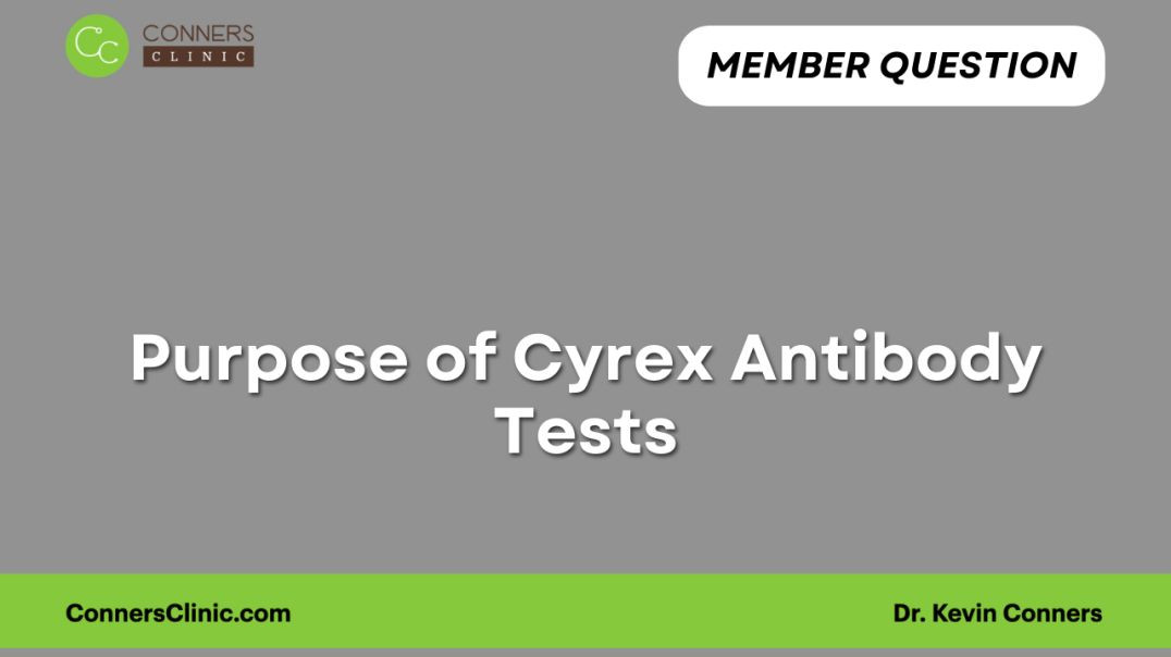 ⁣Purpose of Cyrex Antibody Tests