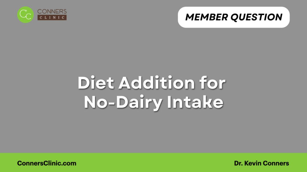 ⁣Diet Addition for No-Dairy Intake