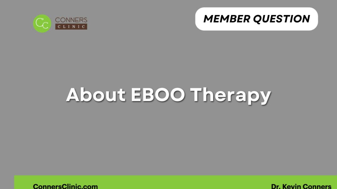 ⁣About EBOO Therapy