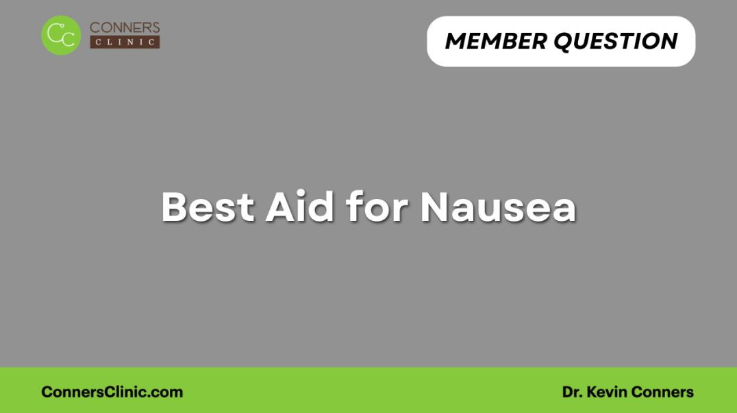 Best Aid for Nausea